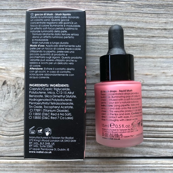 RODIAL Liquid Blush Drops in Frosted Pink - Picture 6 of 9